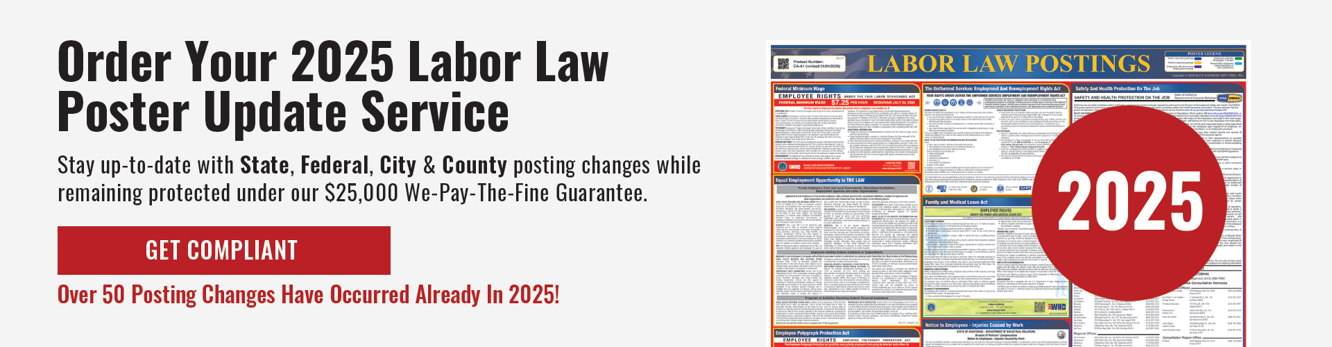 2025 Labor Law Posters